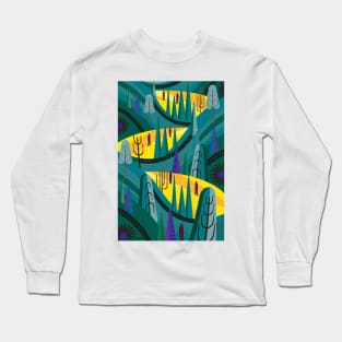 Oaxaca Pines Long Sleeve T-Shirt